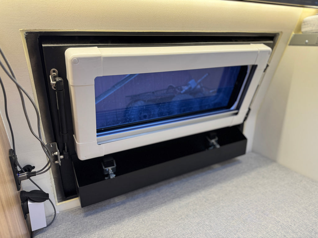 Window in camper